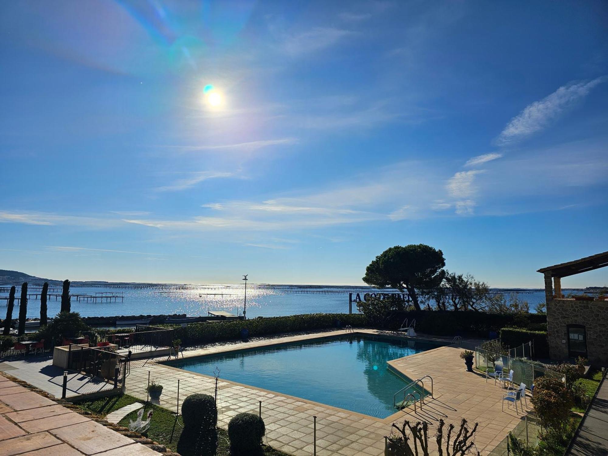 La Cote Bleue Hotell Bouzigues Eksteriør bilde